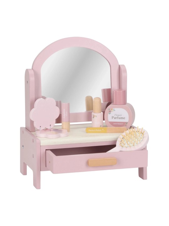 Coiffeuse en bois rose - Little Dutch