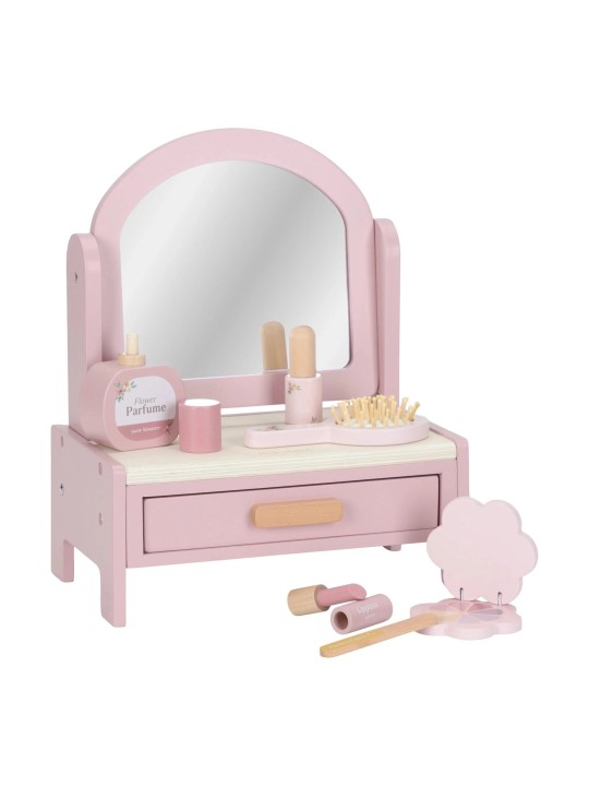 Coiffeuse en bois rose - Little Dutch