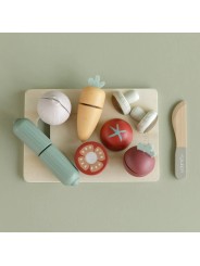 Légumes à découper en bois - Little Dutch