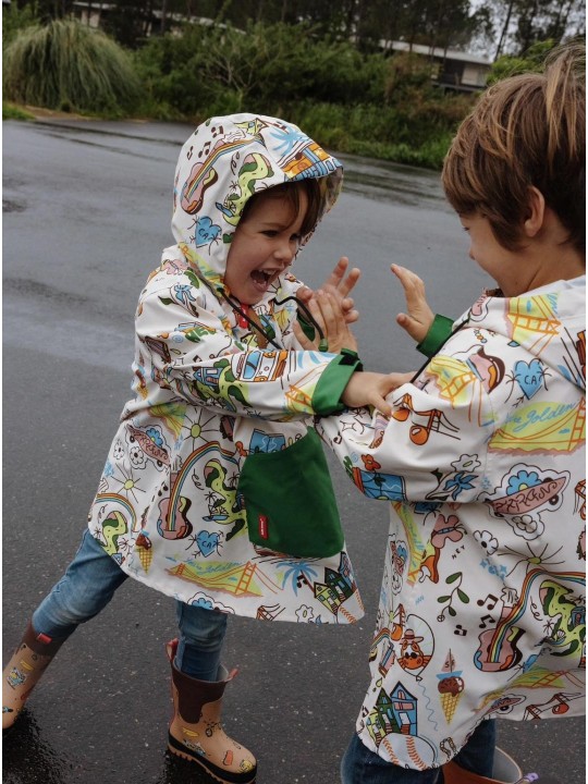 Poncho de pluie San Fancisco - Hello Hossy