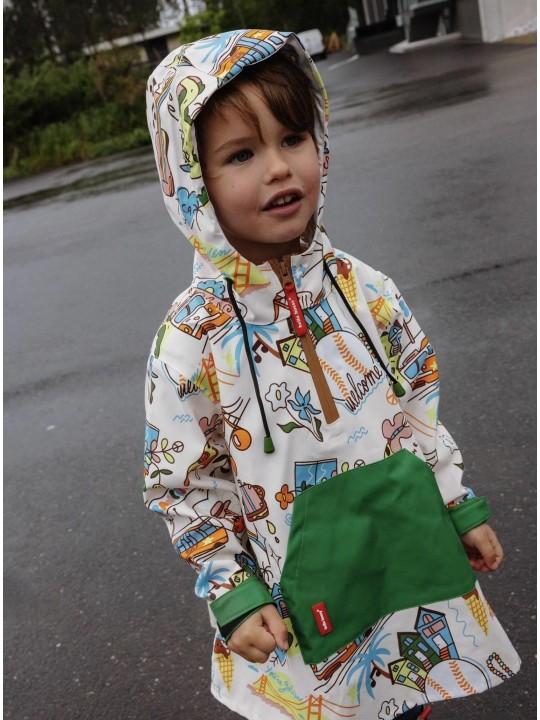 Poncho de pluie San Fancisco - Hello Hossy