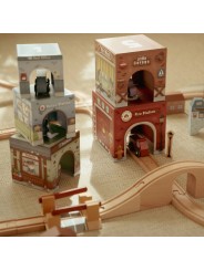 Blocs empilables avec voitures - Little Dutch