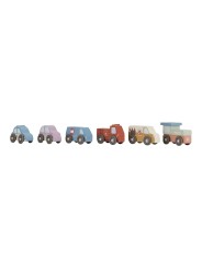 Blocs empilables avec voitures - Little Dutch