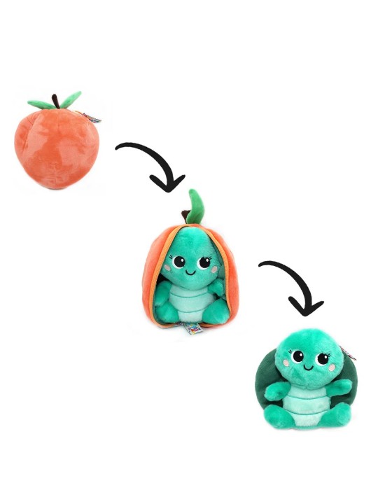 Peluche Corvet la tortue/pêche - Flipetz - Les Déglingos