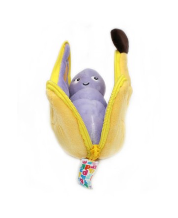 Peluche Poppet le papillon/banane - Flipetz - Les Déglingos
