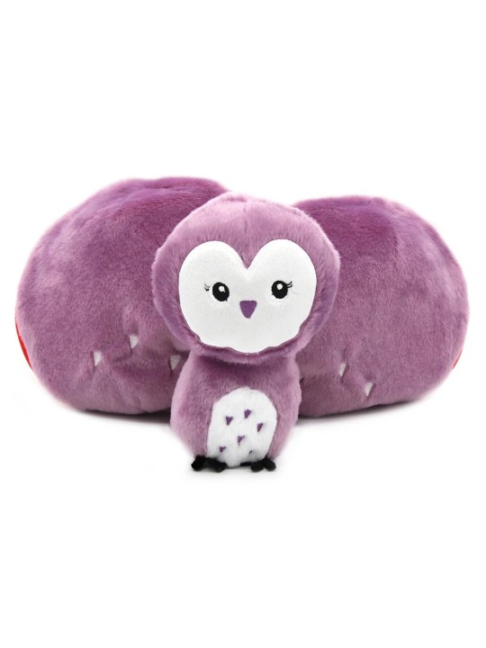 Peluche Violet la chouette/fraise - Flipetz - Les Déglingos
