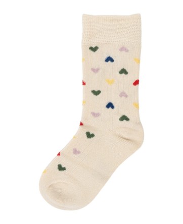 Chaussettes en bambou à cœurs - Minipop