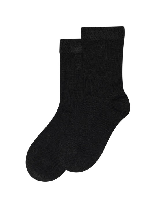Chaussettes en bambou noires - Minipop