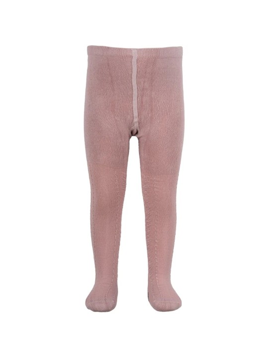 Bas collant en bambou rose - Minipop