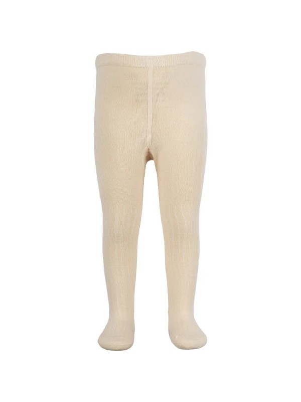 Bas collant en bambou écru - Minipop