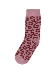 Chaussettes en bambou roses léopard - Minipop
