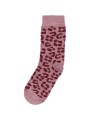 Chaussettes en bambou roses léopard - Minipop