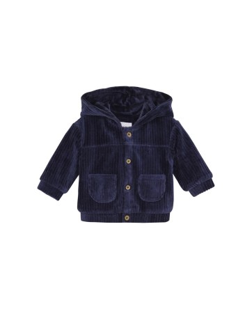Gilet en velours navy  - Noppies