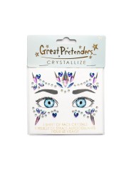 Feuille de cristal pour le visage - Princesse des glaces (3 pièces) - Great Pretenders
