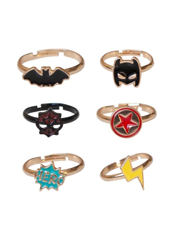 Bague thème Super Héro - Great Pretenders