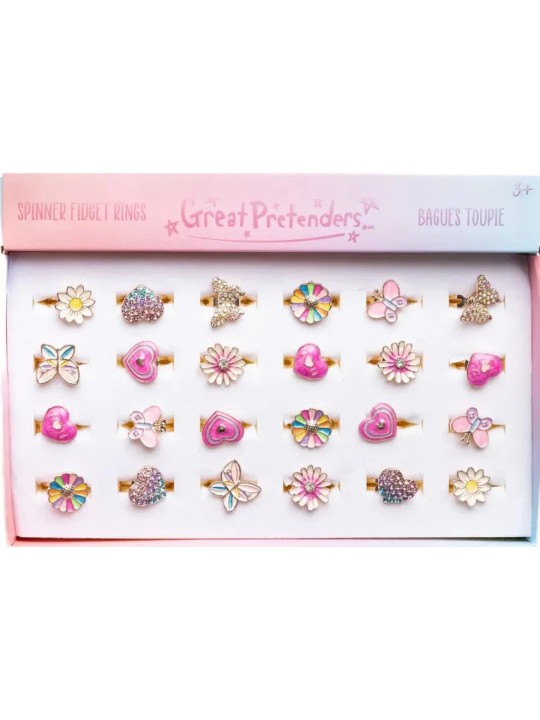 Bague toupie  - Great Pretenders