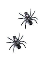Pince à cheveux en forme d'araignée lot de 2 - Great Pretenders