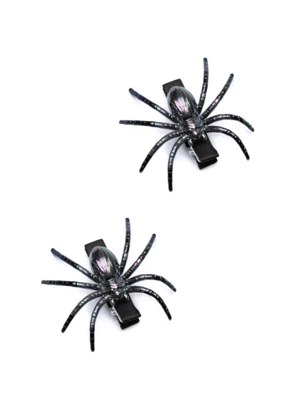 Pince à cheveux en forme d'araignée lot de 2 - Great Pretenders