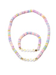 Ensemble collier et bracelet Cute Smile (2 pièces) - Great Pretenders
