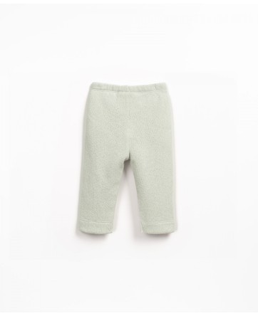 Leggings en maille unie - Vert Clair - Play Up