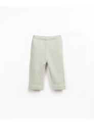 Leggings en maille unie - Vert Clair - Play Up