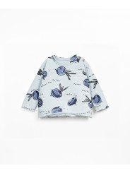 T-shirt avec détails à bord franc - Play Up