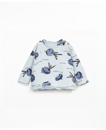 T-shirt avec détails à bord franc - Play Up