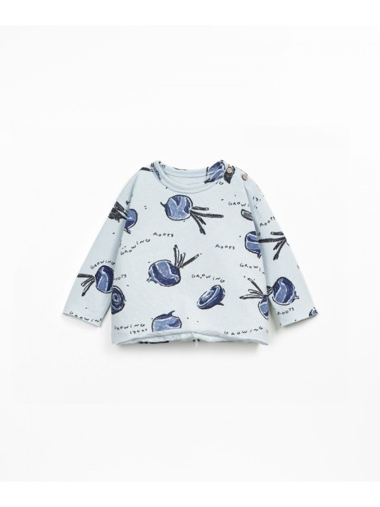 T-shirt avec détails à bord franc - Play Up