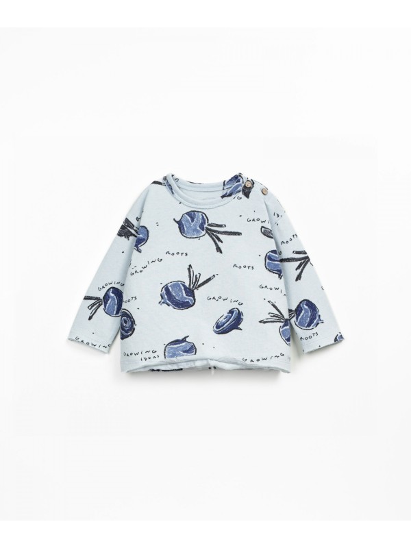 T-shirt avec détails à bord franc - Play Up
