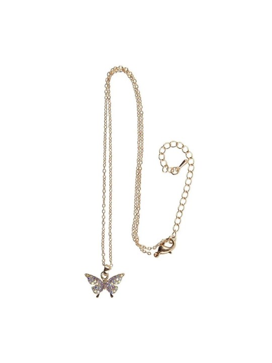 Collier de pierres précieuses papillon  - Great Pretenders