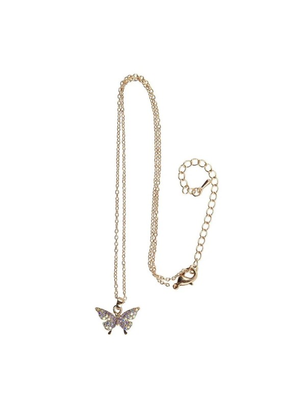 Collier de pierres précieuses papillon  - Great Pretenders