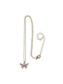 Collier de pierres précieuses papillon  - Great Pretenders