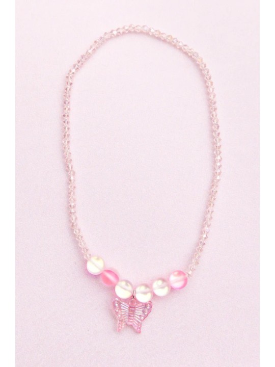 Collier Holo en cristal rose - Great Pretenders