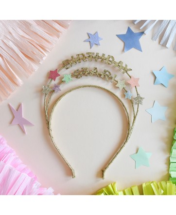 Bandeau "Birthday Star!" - Rockahula