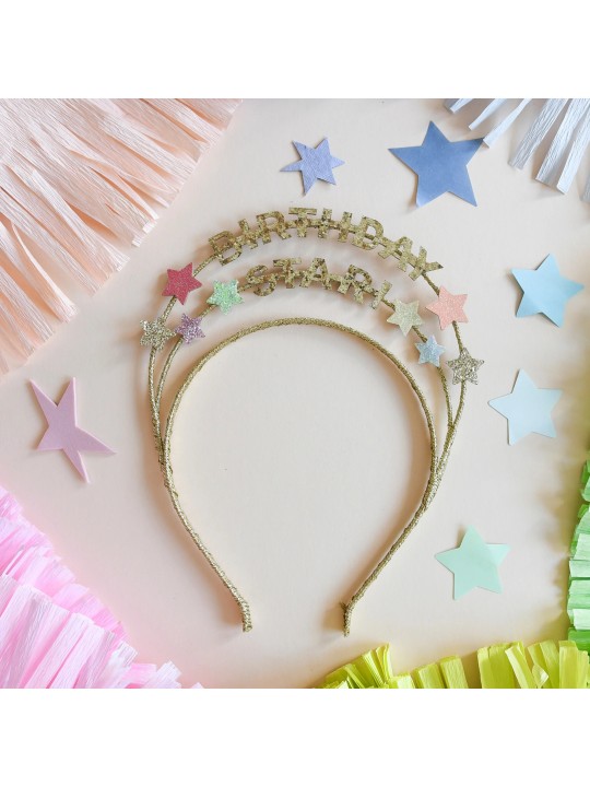 Bandeau "Birthday Star!" - Rockahula