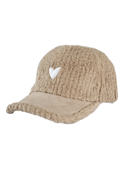Casquette enfant Love - Beige - Zakuw