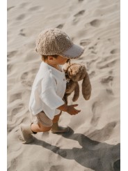 Casquette enfant Love - Beige - Zakuw