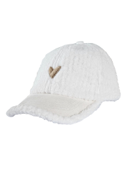 Casquette enfant Love - Blanc - Zakuw
