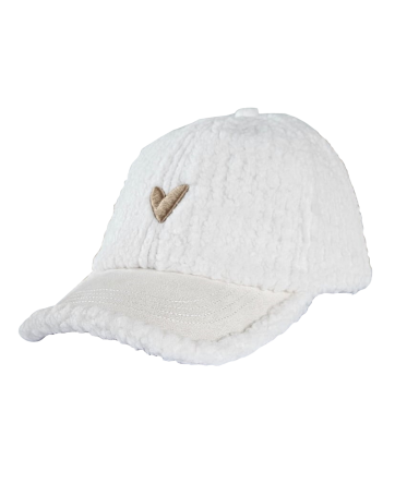Casquette adulte Love - Blanc - Zakuw