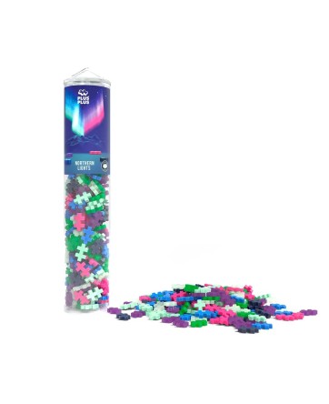 Méga tube Aurore boréale – 240 Pcs - Plus Plus