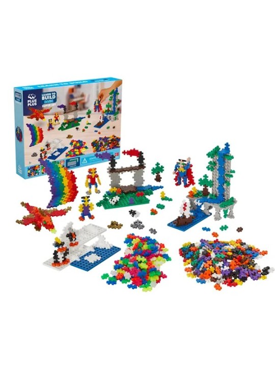 Méga kit découverte Basic - 1200 Pcs - Plus Plus