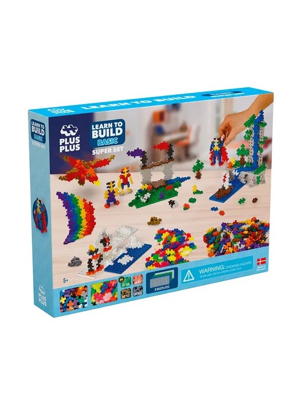 Méga kit découverte Basic - 1200 Pcs - Plus Plus