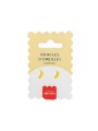 Boucles d'oreilles en porcelaine Banane - La Petite Epicerie