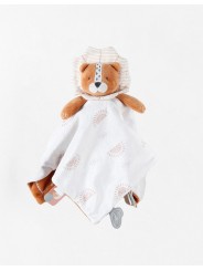Doudou jour & nuit Babou, caramel/écru - Noukie's