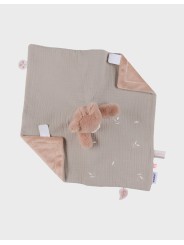 Doudou Ours réversible Jour & Nuit – Orso - Noukie's