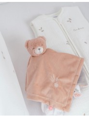 Doudou Ours réversible Jour & Nuit – Orso - Noukie's
