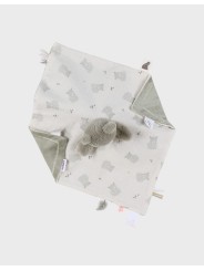 Doudou Ours réversible Jour & Nuit - Orso - Noukie's