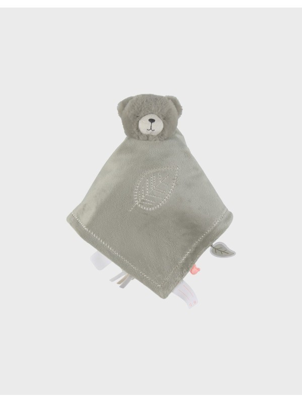Doudou Ours réversible Jour & Nuit - Orso - Noukie's