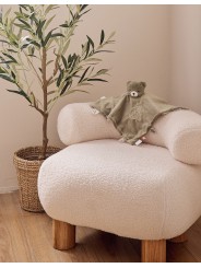 Doudou Ours réversible Jour & Nuit - Orso - Noukie's