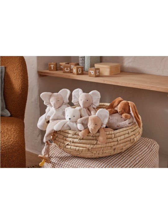 Doudou éléphant réversible Bali - Noukie's
